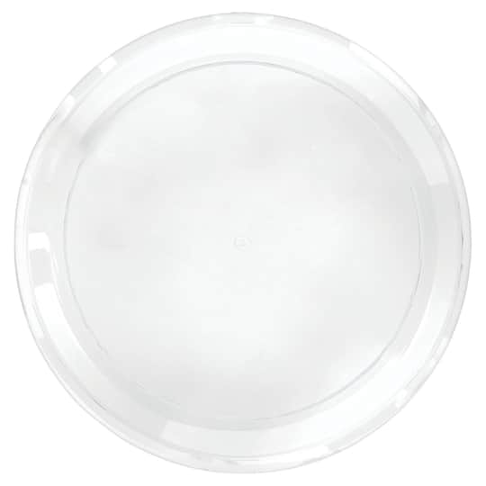 16&#x22; Round Plastic Platter, 4ct.